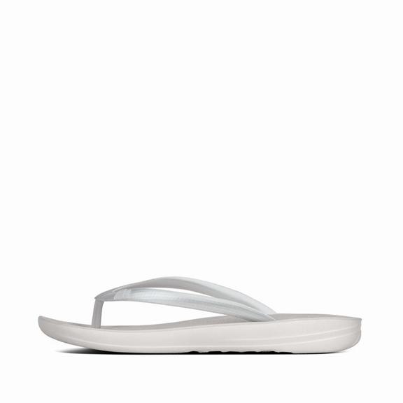 Tongs Femme Fitflop Iqushion Ergonomic Argent (IHT230594)